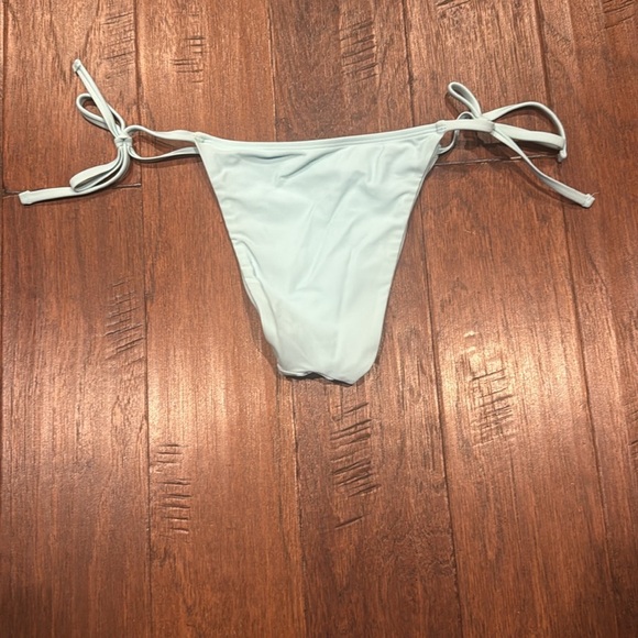 New! ADOREME Light Blue Bikini Set MED TOP SM BOTTOM - Picture 5 of 8